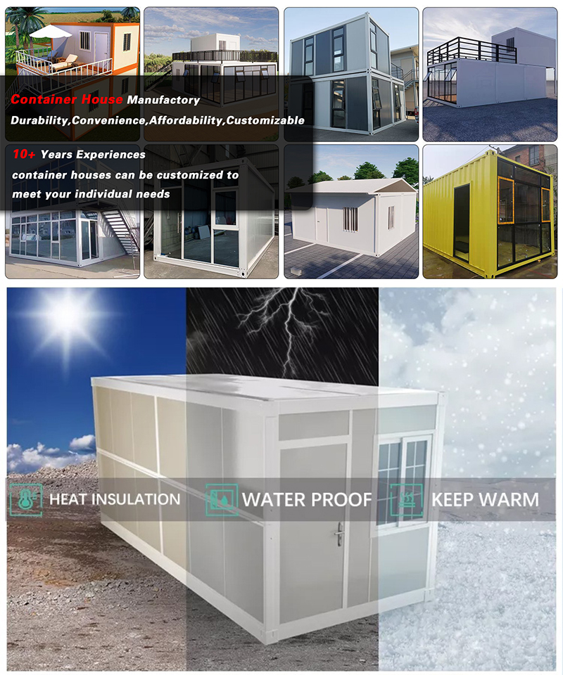 40ft Prefab Modern 3 Bedroom Expandable Container House, High Quality ...
