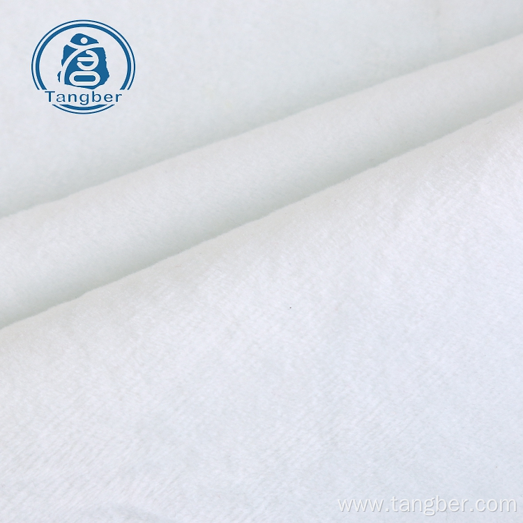 polyester jacquard bubble bonded super soft fleece fabric