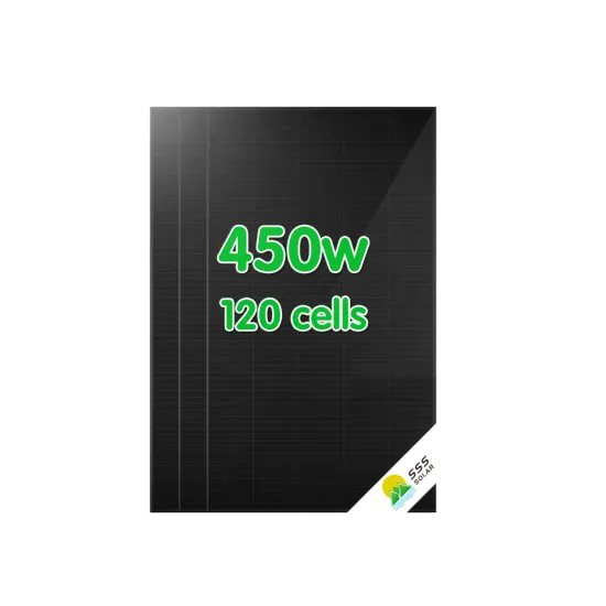 SSS Solar 450W Full Black Half-Cell Panel: Premium Home Solar System Solution