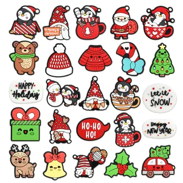 2024 New Design PVC Cartoon Shoe Accessories for Christmas Style