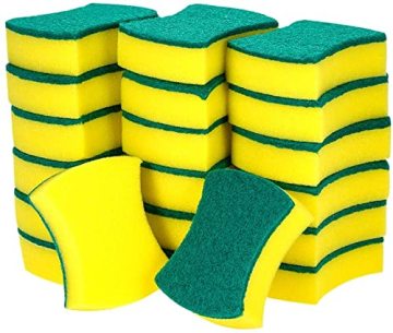 Professional Heavy Duty Kitchen Scrub Sponge: Non-Scratch, Super Absorbent, and Multi-Use for Effective Cleaning