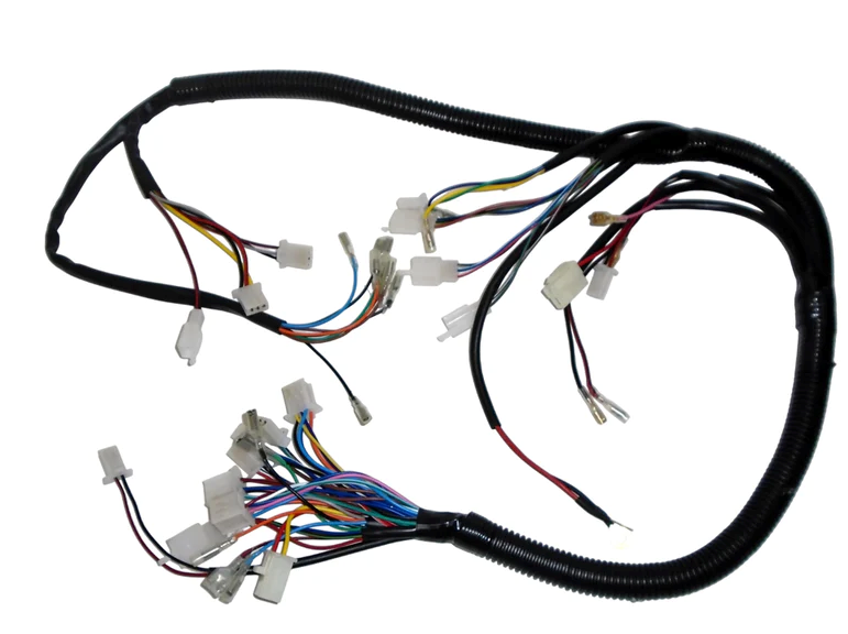 Custom wire harness for E-bike