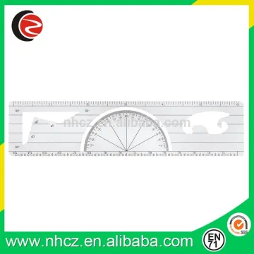 Hot sale new promotional 2 in1 plastics ruler
