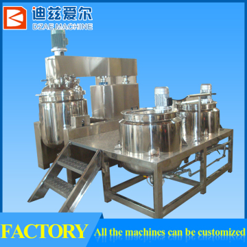 Shaving Cream Stainless Steel Vacuum Emulsifying Mixer