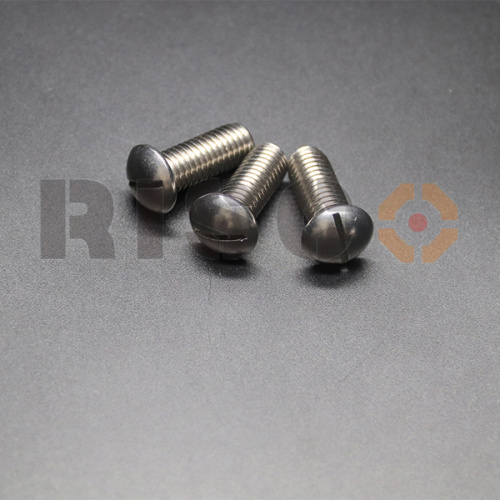 Stainless Steel Button Slotted Pan Head Machine Screw