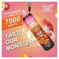 Todos os sabores R&amp;M Monster 7000 Puffs por atacado