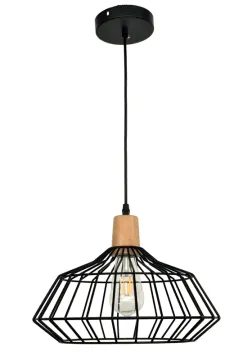 modern light pendant black iron three lamps