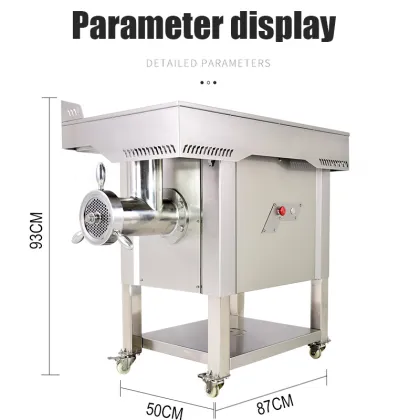 Giant Heavy Duty Moulinex Meat Grinder: Commercial Stainless Steel Machine Parts