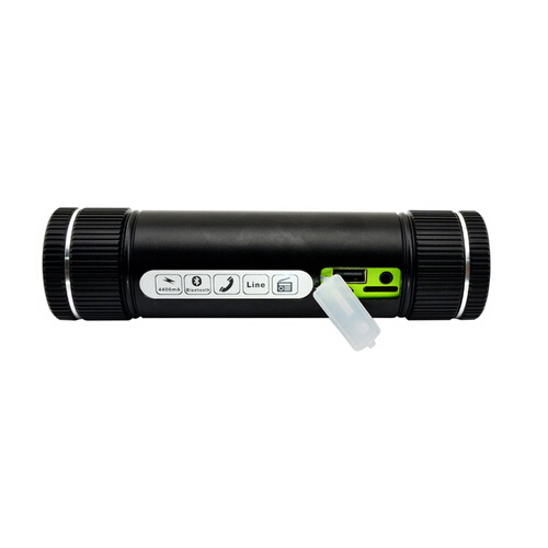 Bluetooth Bicycle Speaker with 4400mAh Power Bank