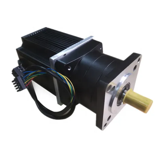 NEMA 34 86mm 48V 3000RPM 220W Brushless DC Motor with Planetary Gearbox