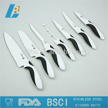 Stainless steel Non-stick coating kitchen knife set chef knife utility knife
