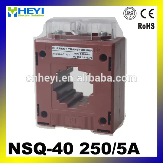 Plastic case current transformer for ammetering NSQ-40 150/5A