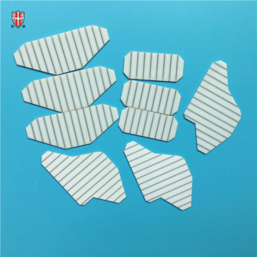 laser cutting scribing zirconia ceramic substrate customized