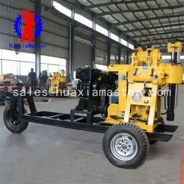 XYX-130 wheeled core drilling rig , water drilling machine , drilling rig water well ,