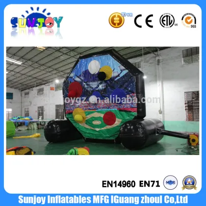 Custom giant sports game inflatable soccer dart board