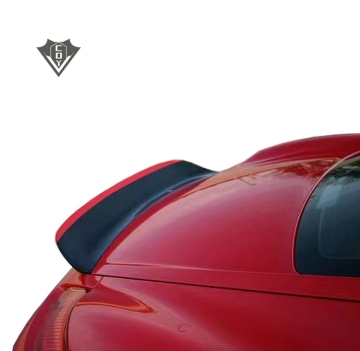 Spoiler sayap belakang CF/FRP untuk Porsche Cayman 987