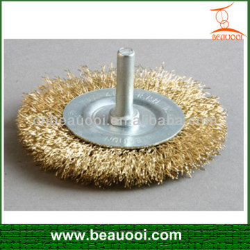 shaft wheel brush