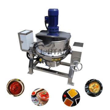 Industrial Stainless Steel Jacketed Pot for Steam, Gas, and LPG Heating