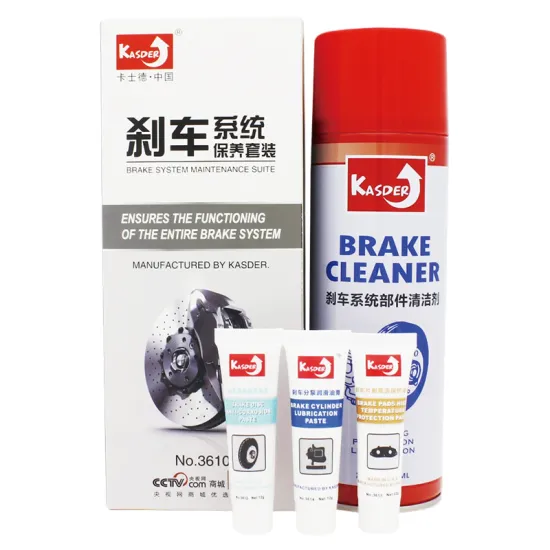 KASDER Brake Parts Cleaner with Disc, Pad, and Caliper Grease