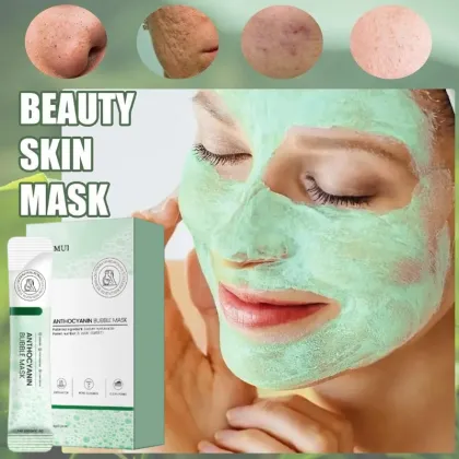 Dr. NL Bubble Mask: Functional Facial Mask for Cleansing, Exfoliating & Blackhead Removal