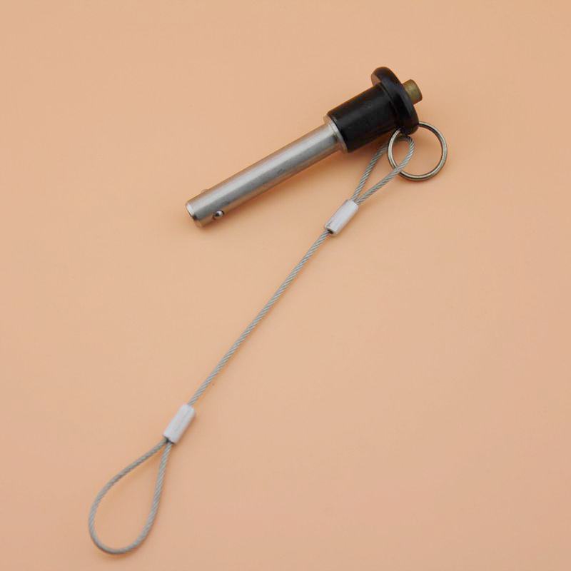 Mâner cu buton cu știft cu eliberare rapidă cu bile de 5/8&quot;.