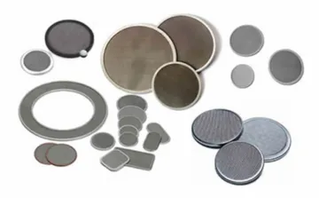 sintered metal 316l stainless steel filter disc