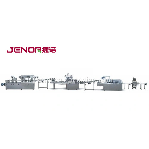 Linha de embalagem de cargueira de travesseiro de bolhas