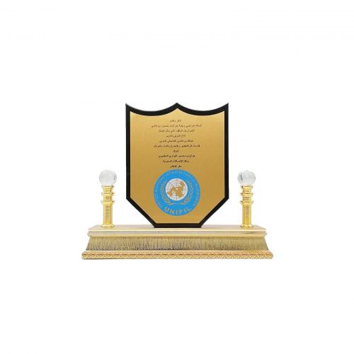 medalla de madera al por mayor de lujo del trofeo de madera