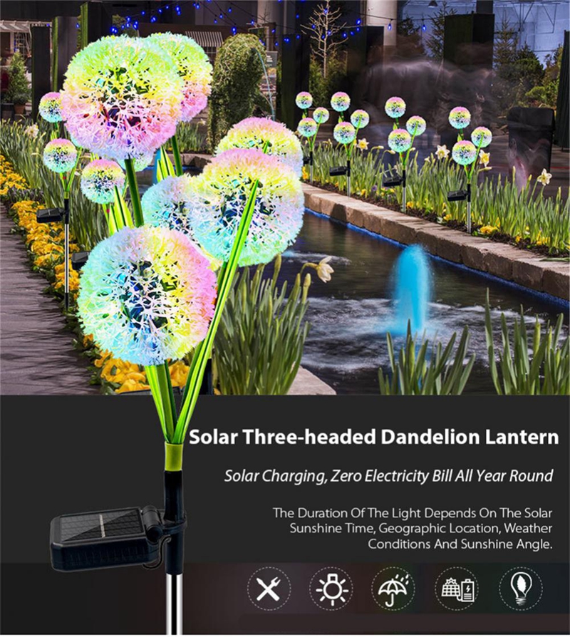 Solar Ground Lawn Lamp