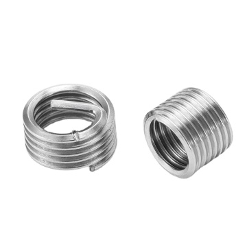 M10*1.5 1.5D Fastener 304SUS Stainless Steel Wire  Insert Industrial Application Natural Surface Treatment Box Packing