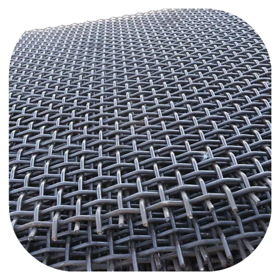 Crimped Vibrating Wire Mesh For Mining Sieve Screen