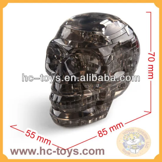 3D Skull Puzzle, Human Skull Puzzle, Puzzle Game, DIY Toys, Human Puzzle