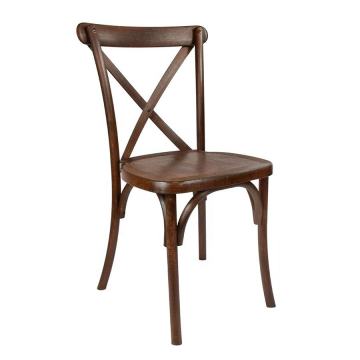 Cross Back Chair for Outdoor Banquets