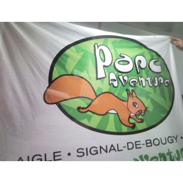 Polyester Fabric Mesh Sports Event Banner