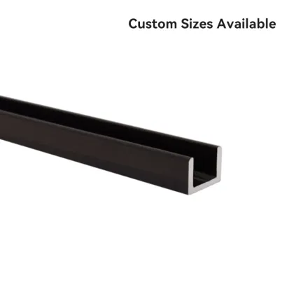 Shower Rooms U Channel for Bathroom Glass Door