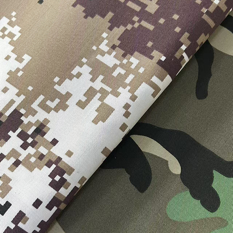 Cotton camouflage fabric
