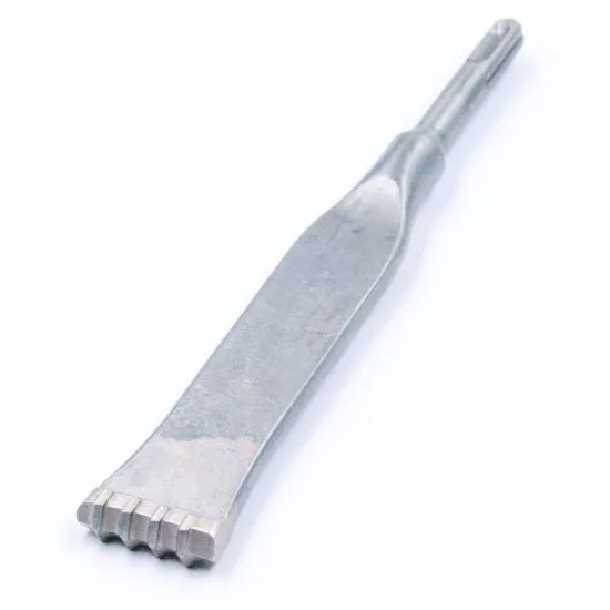 Professional Tungsten Carbide Mortar Chisel with 4 Teeth for SDS Plus Application: Ideal for Concrete, Brick, and Stone Work