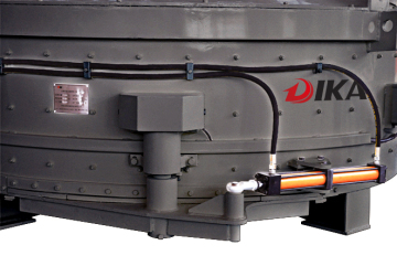 Germany designed 2500L planetary concrete mixer
