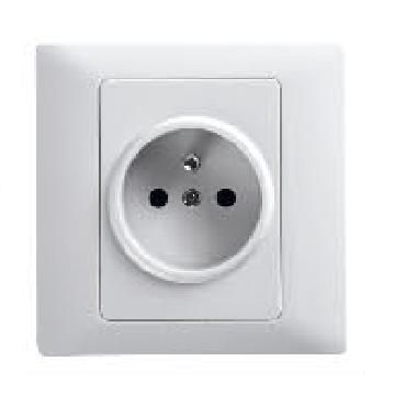 16A/250V/3 Pin Power Socket with Earthing Pin