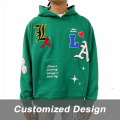 Custom Design Streetwear Zip Up Hoodie