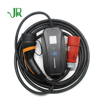 11kw Three Phase 8A-16A adjustable portable ev charger