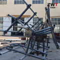 Instalação eficiente de torre no telhado