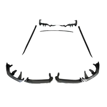 Carbon Look Bodykit Front Bumper Side Skirt Aero Kit for BMW G60 G68