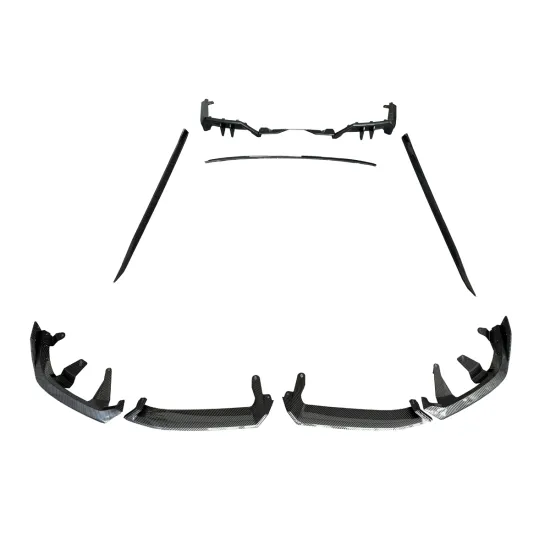 Carbon Look Bodykit Front Bumper Side Skirt Aero Kit for BMW G60 G68