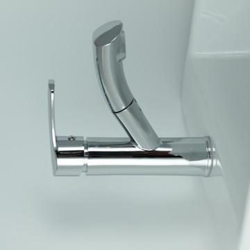 หรูหราทองเหลืองร้อนและเย็นคริสตัลจับสีทอง Faucet อ่างล้างหน้า