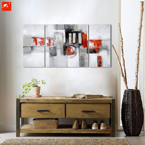Geometric Abstract Oil Painting Set
