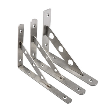 Soportes desmontables de pared flotantes de acero inoxidable de acero inoxidable de servicio pesado