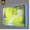 Backlit ultra slim snap frame LED panel signage