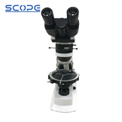 SMART-POL Binocular Trianocular Polarizing Microscope for Pol Media Analyzer and Polarizer Geology Research