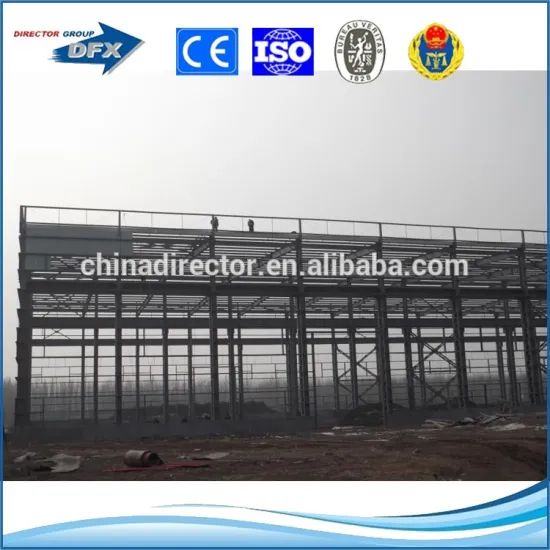 Portal rigid frame light steel structure warehouse shed